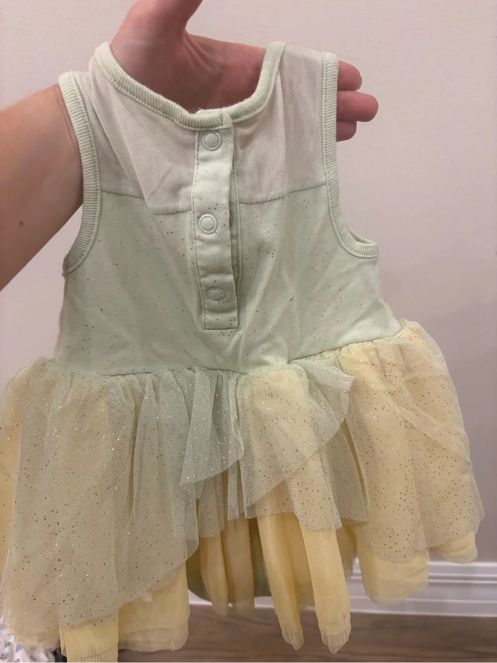 Disney baby Tiana onesie
